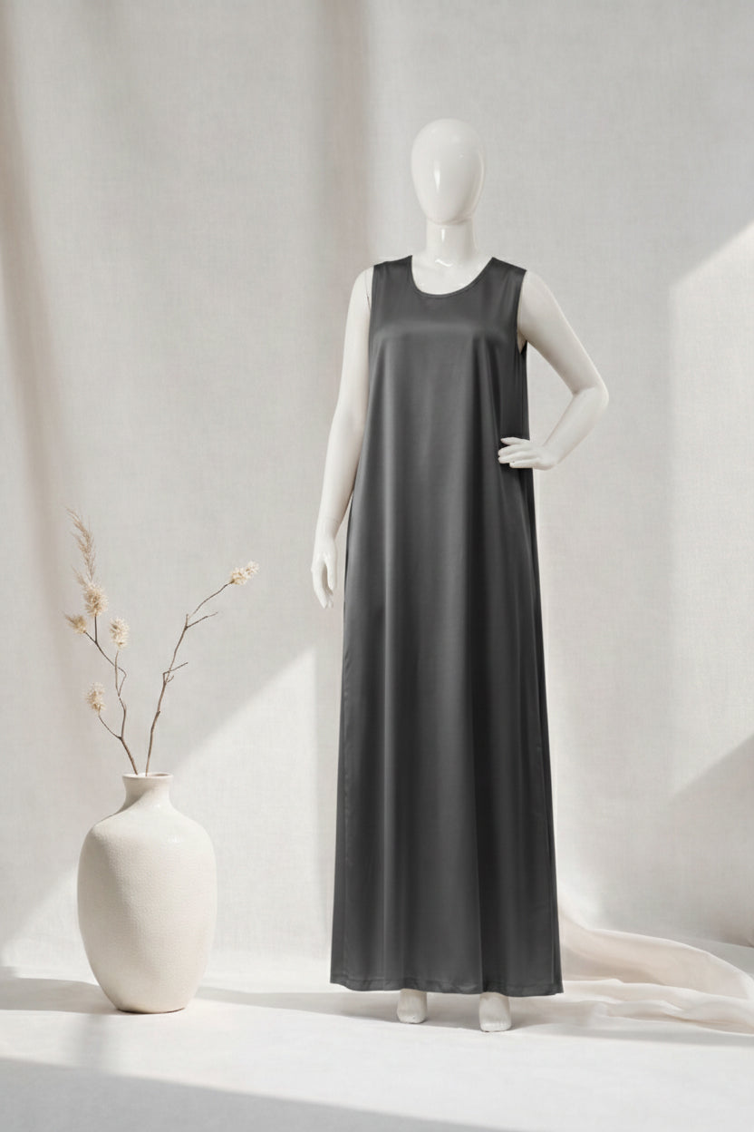 Abaya Inner Gray